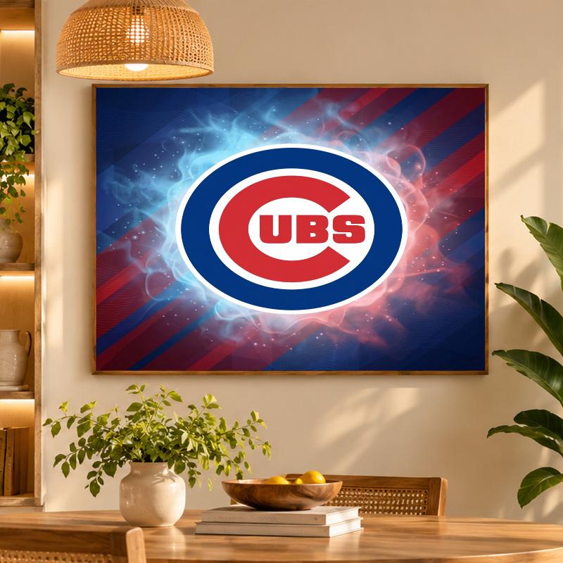 5D Diamond Painting Chicago Cubs DIY Full Drill Diamond Art Kit Home Decoration