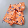 Spring and Autumn Children's New Printed Coat Boys' and Girls' Hooded Fashion Jacket