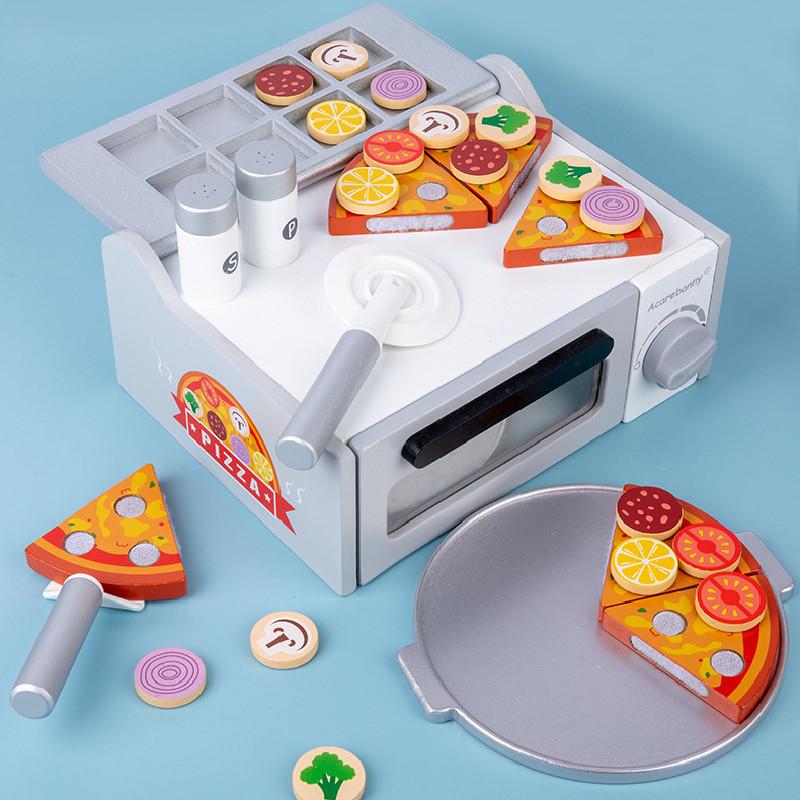 En71ce Wooden Pretend Play Kitchen Toy Set With Safe And Eco-friendly Features For Kids