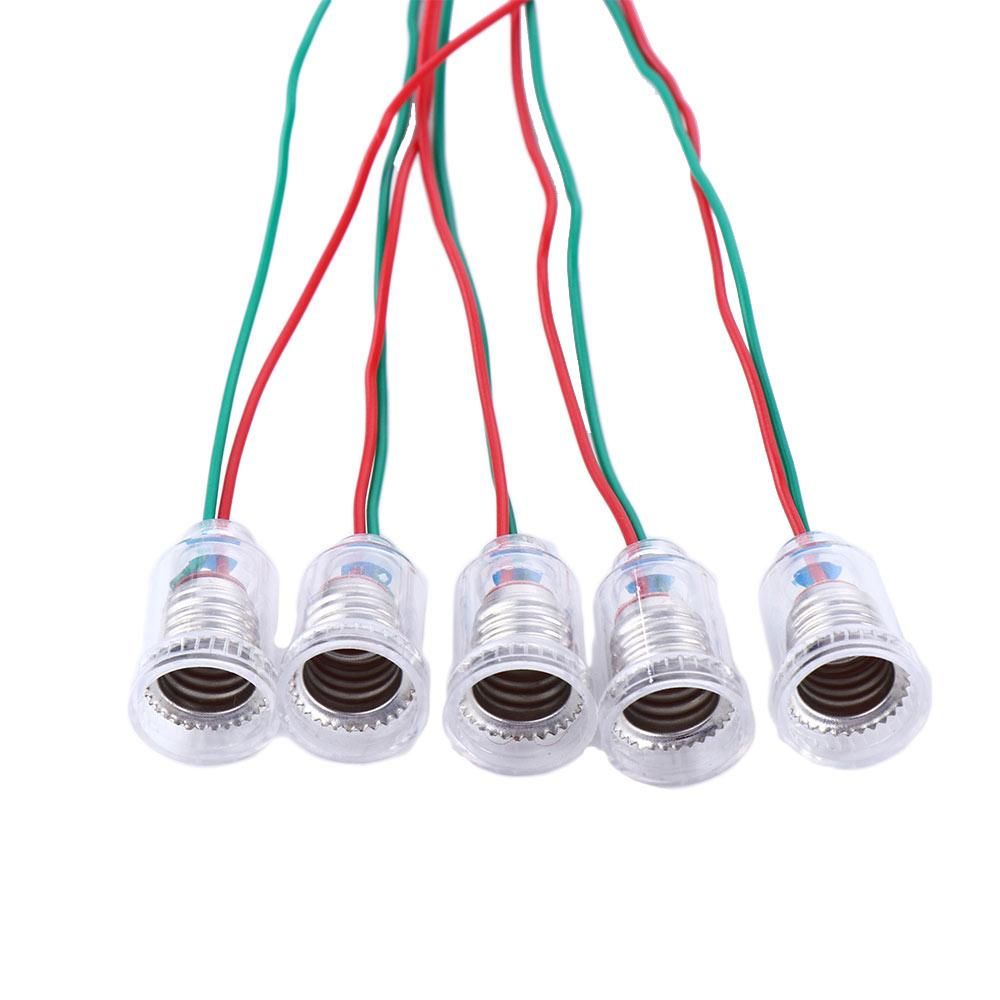 1.5/2.5/3.8/6 V with 20cm Wire Teaching Instrument E10 Lamp Holder Lighting Accessories Light Adapter E10 Lamp Base