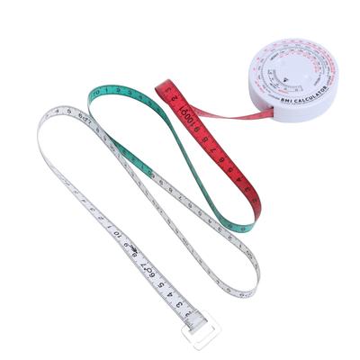 150cm BMI Body Mass Index Maßband Körperfettzange Gewichtsverlustrechner