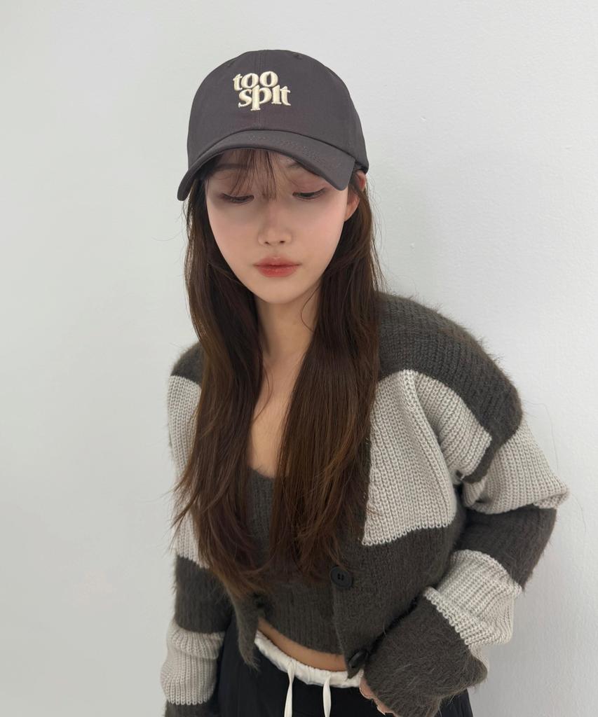 Tueseupis Signature Ball Cap (Charcoal Brown)
