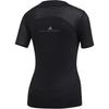 Adidas Stella McCartney P Ess Tee Fashion Casual Sports Training Short Sleeve T-Shirt Women Tops Black EA2215