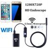 8 LED WIFI Endoscope Wireless Borescope Inspection Camera For iPhone Android 1M