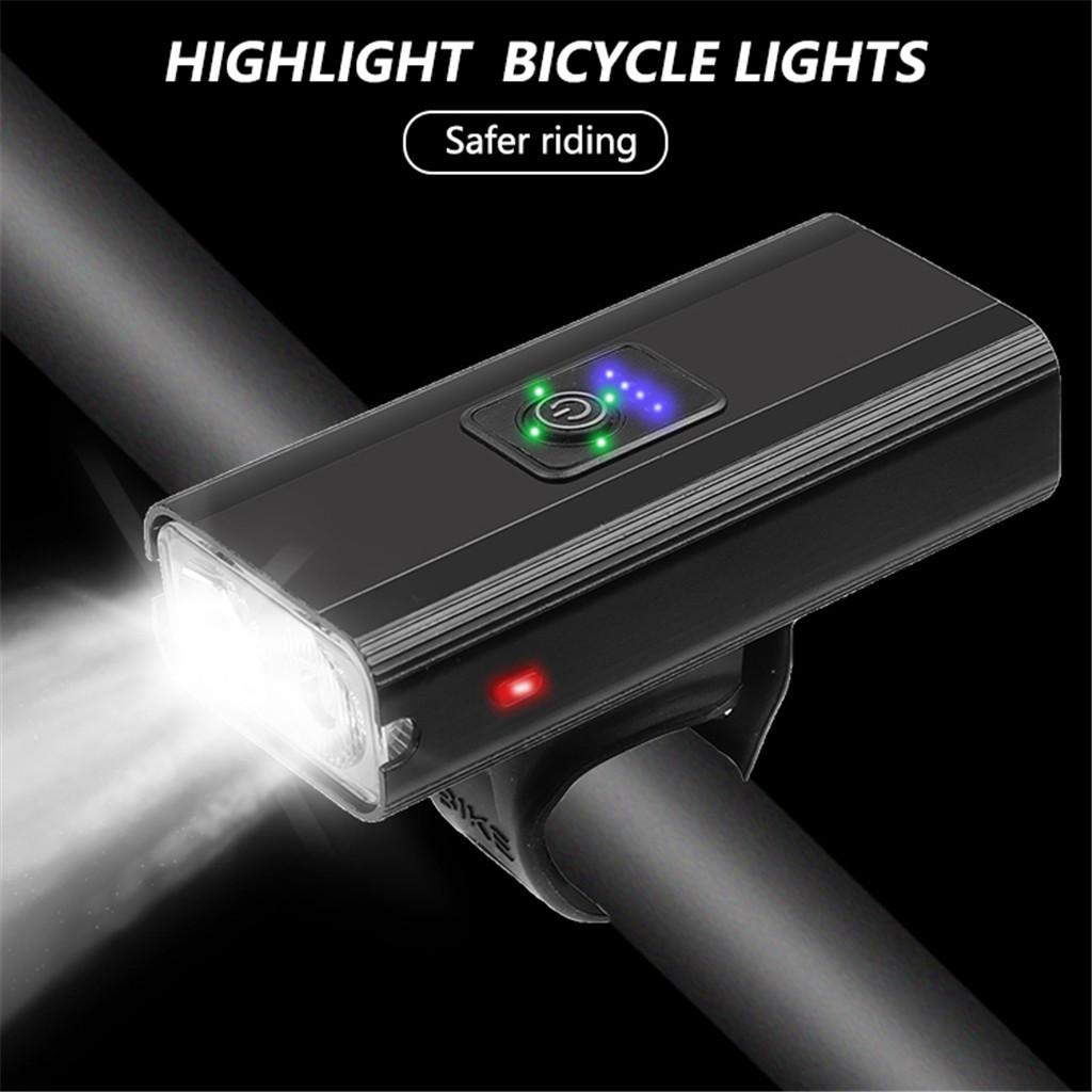 USB Rechargeable LED Bicycle Front Bike Head Rear Lamp