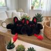 Soft Plush Bat Doll Keychain Room Decor Cute Bat Keyring Bat Hanging Ornament  Birthday Gift