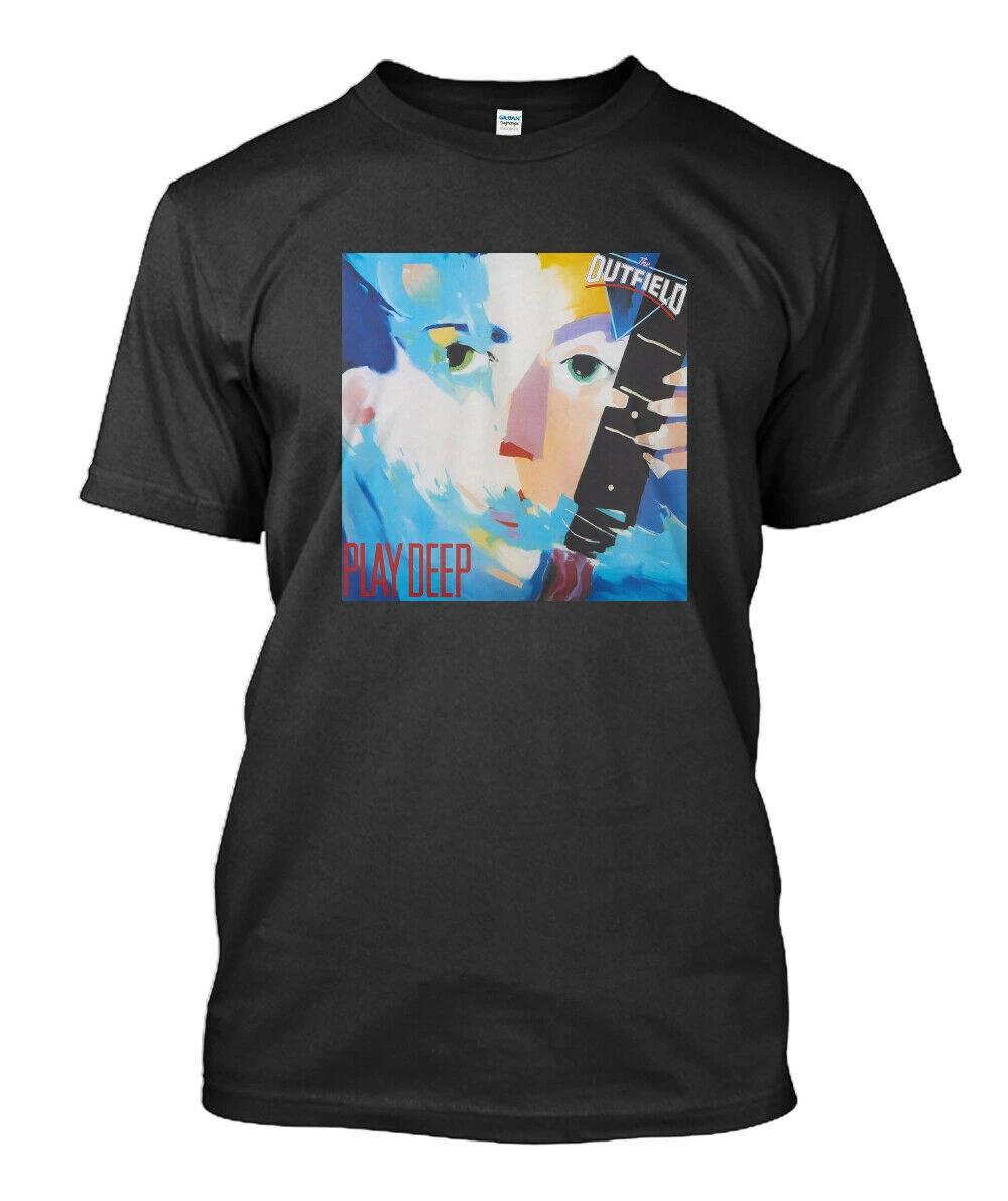 The Outfield Play Deep Rock Band T-Shirt Size S-5XL M