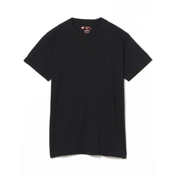 [Beams] Underwear [Special Order] Hanes Mix Japan Fit 2-Pack T-shirts Men's WHITE/BLACK M