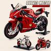 1: 10 Simulation Ducati V4S Alloy Sound And Light Motorcycle Ninja Model Motorcycle Boy Toy Furniture Ornament