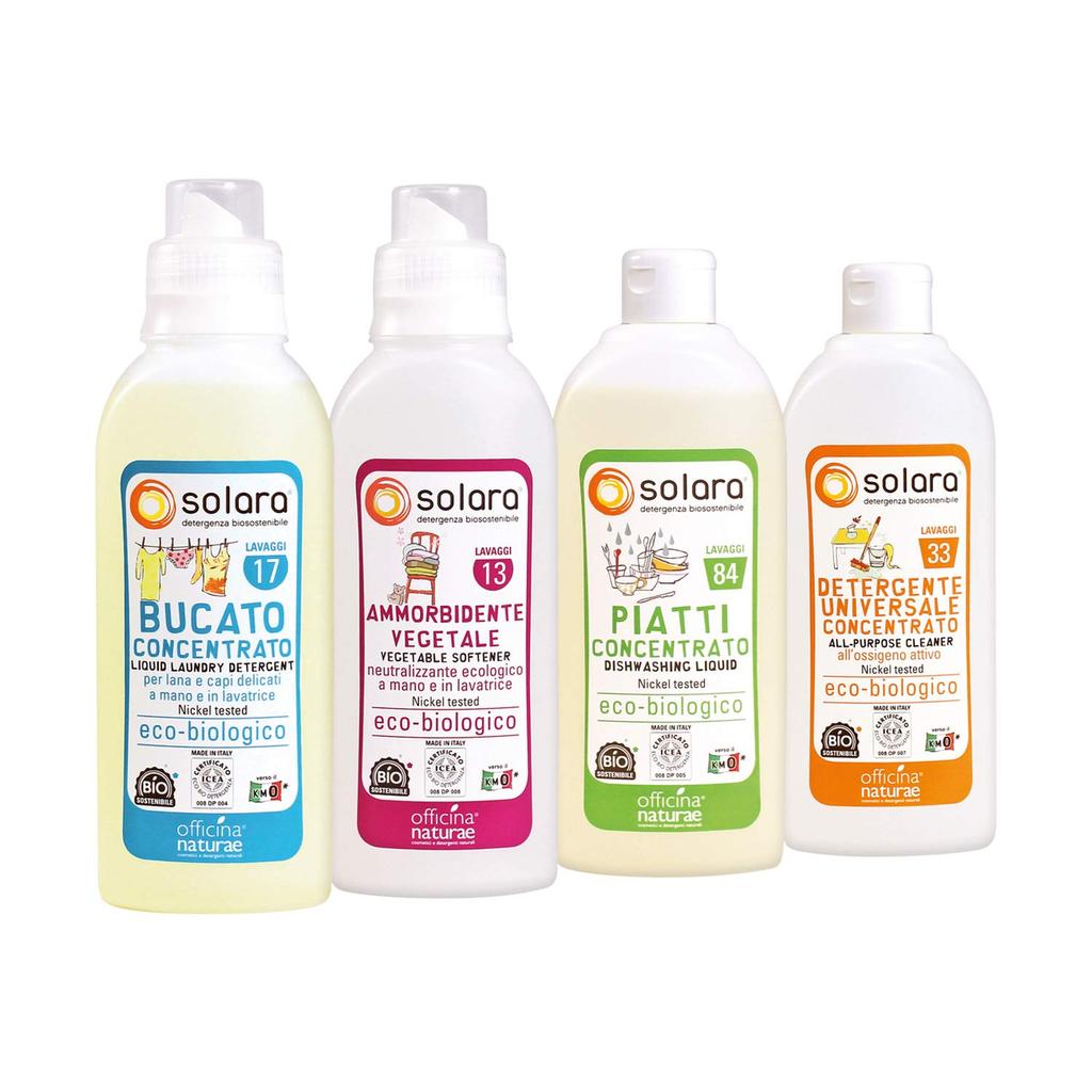 Solara dish wash 500mL dishwashing made in (ON) (eco-organic, detergent, plant-based, Italy)