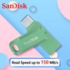 SanDisk 128GB otg usb type c Flash Drive 64GB 256GB 512GB Ultra Dual GO OTG Pen Drive original sandisk usb Memory Stick U Disk for Type C phone Laptop