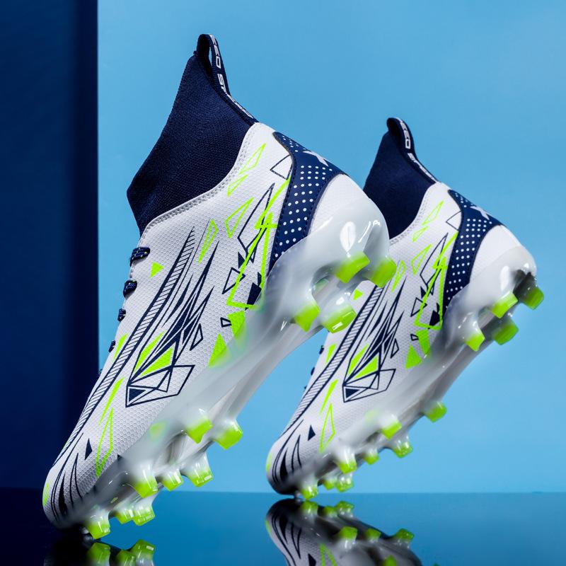 Cross-Border Assassin Youth High-Top AG Soccer Shoes for Professional Training & Competition 36