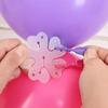 10Pcs Flower Shape Balloon Clips for Balloon Arch Plastic Balloon Connector for Birthday Wedding Valentine's Day Party Decor