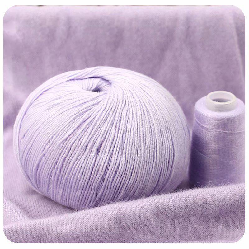 Cashmere Yarn Plush Mohair Knitting Thread Soft Baby Cotton Yarn For Cardigan Scarf Shawl Sweater Crochet DIY Handmade Yarn