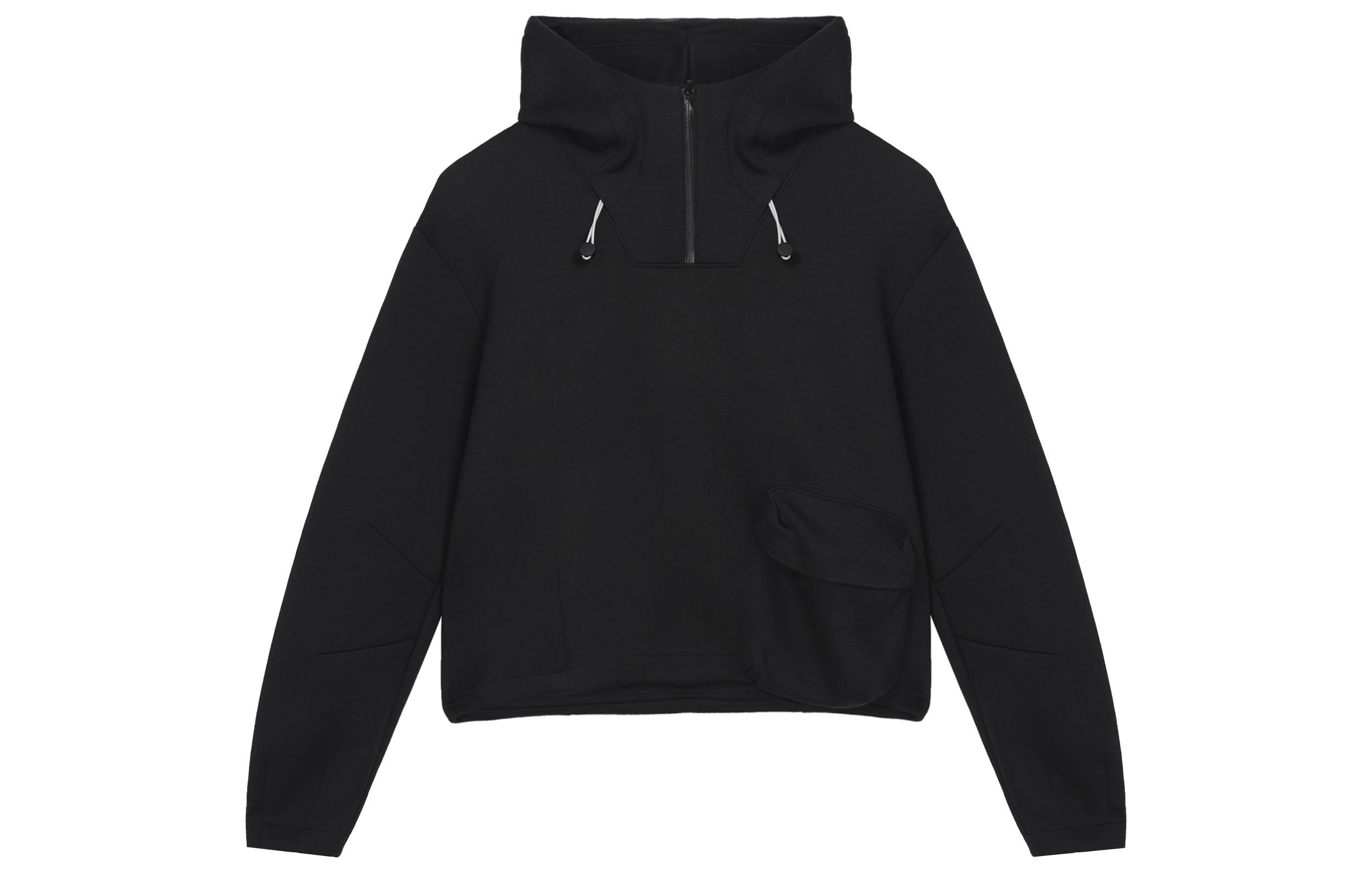 Nike Sweatshirts Women s Black Hooded Moderate Other DV8239-010 S