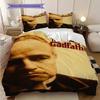 The Godfather Movie Poster Bedding Threepiece Set 1 Duvet Cover 2 Pillowcase Without Core Christmas Birthday Gift Soft And Comfortable