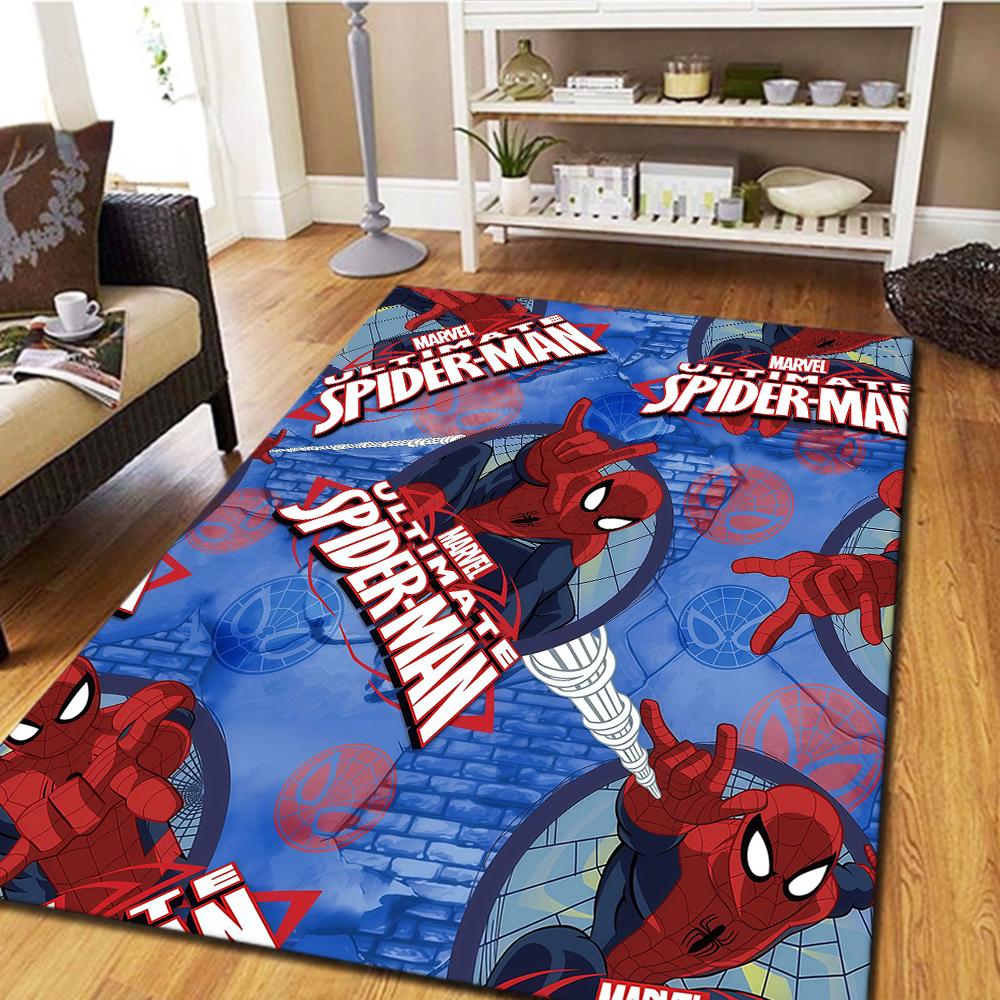 

Digital Print Cute Spider-Man Carpet, Living Room Floor Mat, Bedroom Decorative Rug, Cool Movie Play Mat -HYQ3 60x90cm