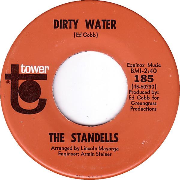 

7inch Record STANDELLS - Dirty Water 185 Tower 1965 US Rock Used