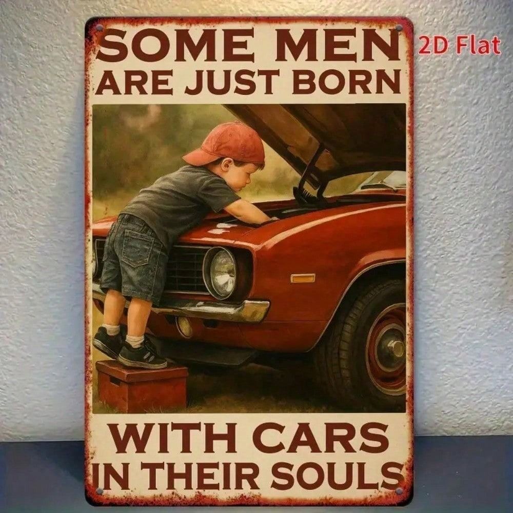 Vintage Metal Tin Sign Funny Bathroom Decor PLEASE FLUSH Toilet Art Man Cave Gift 20x30cm