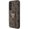 Guess Guhcs24Spgs4Tdw S24 S921 Brązowy/Brown Hardcase Grip Stand 4G Triangle Strass