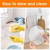 3Pcs Stainless Steel Anti Splatter Guard Oil Net Grease Splatter Screen Pan Mesh Guard Screen Splash Cover for Frying Pan Cooker