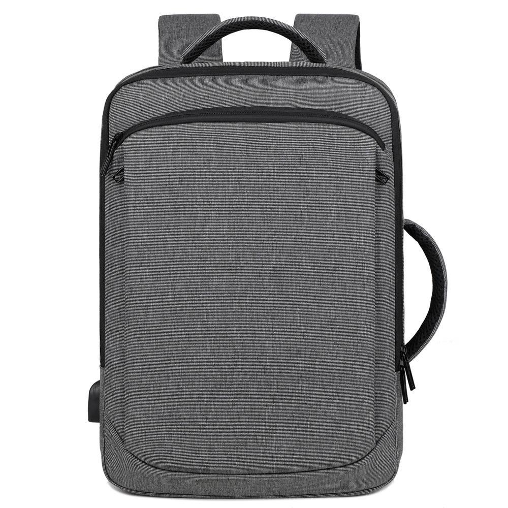 Schoolbag New Simple Backpack Men's Business Commuter Bag Portable 11.1 Inch Computer Bag Printable Logo School Bag