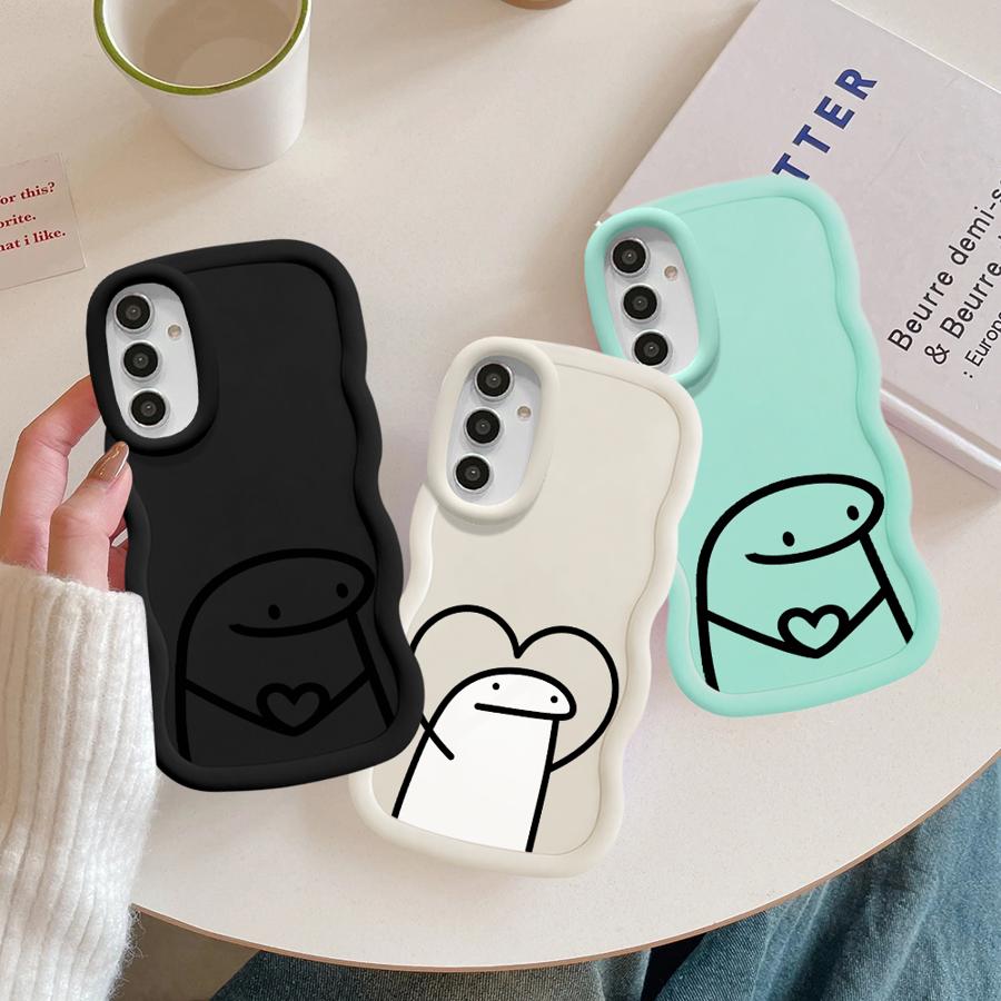 Funny Cartoon Soft Phone Cover Case for Samsung Galaxy A15 A52 A21s A12 A11 A16 A14 A13 A53 A33 A03 A06 A23 A04 A05 A22