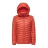Men's Plus Size Lightweight Hooded Down Jacket - Ultrathin, Extra Large, Middle-Aged Fit for 300 Lbs