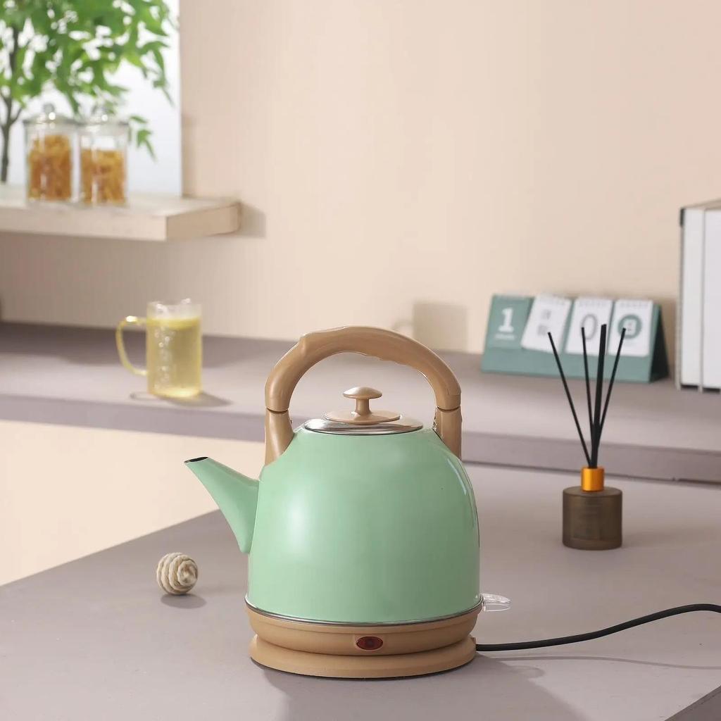 Electric Kettle 1PC 5L Thickened 304 Stainless Steel Split Base Auto Power Off Anti-drying Protection Tea-making Kettle