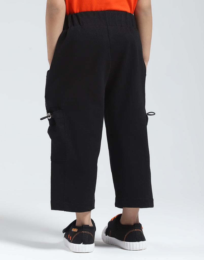 Monte Carlo Girls Solid Regular Fit Capri