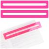 Mahjong Line Finder Translucent Ruler for Mahjong Cards Bright Mah Jong Rules Reader And Strategy Guide for Enthusiasts Beginners