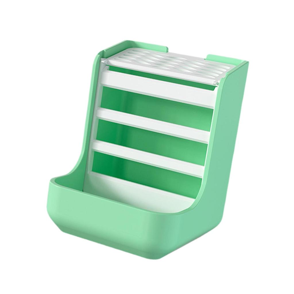 Rabbit Hay Rack Guinea Pigs Food Dispenser Sturdy Multifunction 2 in 1 Bunny Hay Dispenser Food Feeding Manger for Guinea Pig