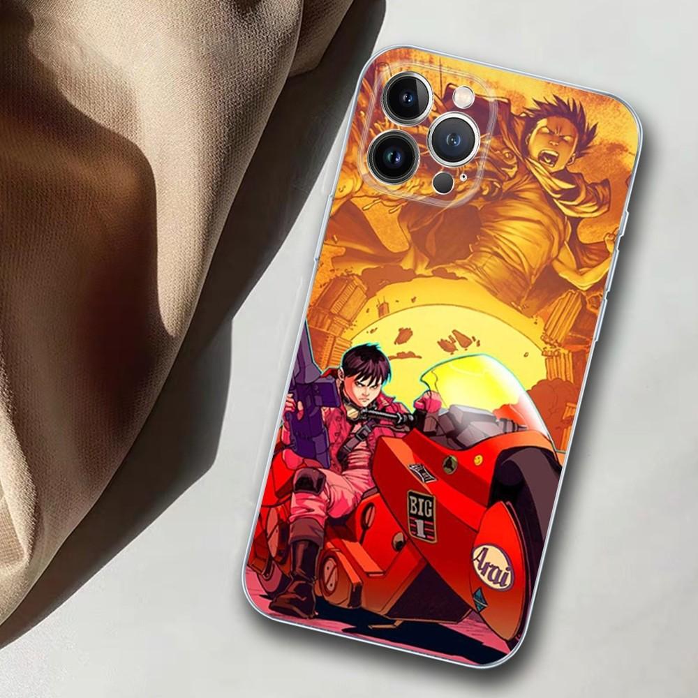 AKIRA Phone Case For iPhone 14 11 12 13 Mini Pro XS Max Cover 6 7 8 Plus X XR SE 2020 Funda Shell