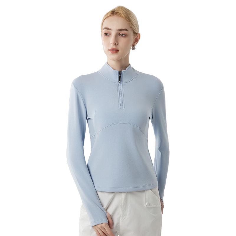 Women's Canary Jacket: Autumn/Winter Casual Cardigan, Stand-Up Collar, Windproof, Thickened, Warm Sports Top.