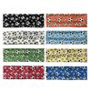 Unisex Headband Football Themed Print High Elasticity Hair Band Non-Slip Design Moisture-wicking Running Headband Sport Hair Accessory
