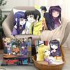 Komedi Anime Hi S-Score Girl Kuddfodral Heminredning Pläd för Soffa Säng Bil Rumsdekor Gåvoidé