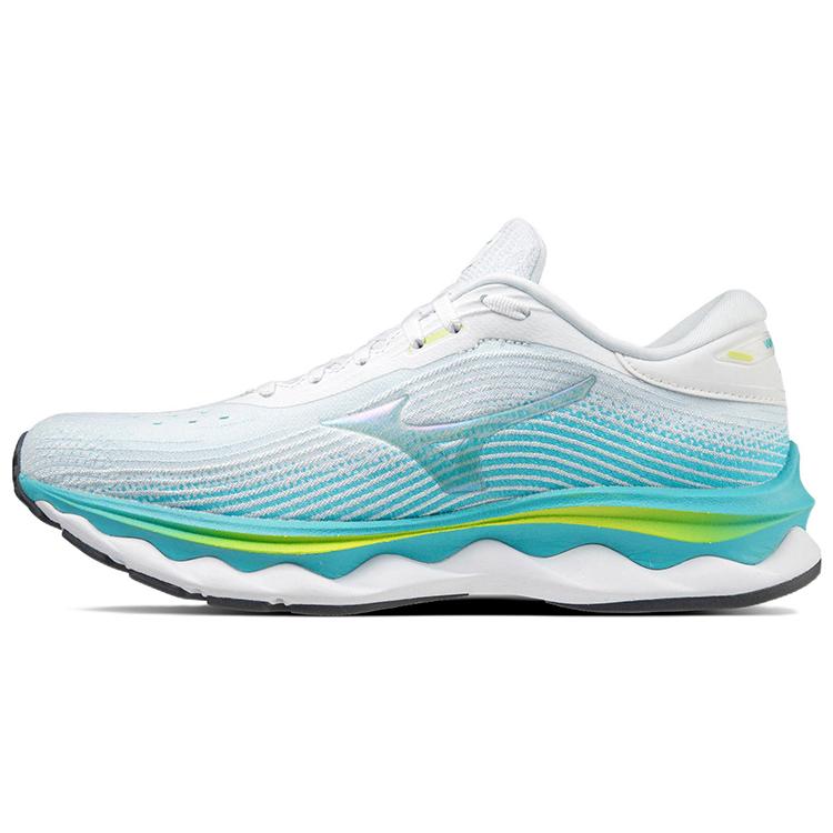 

Wave Sky Wmns Mizuno 5 White Blue Curacao Women s J1GD210200 36.5