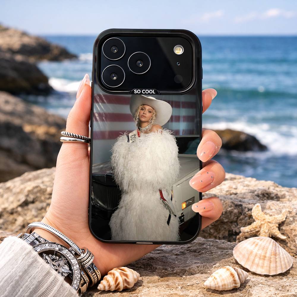 B-Beyonce Lemonade Phone Case For iPhone17,16,15,14,13,12,11,Pro,MAX Gray Matte Silicone Black Cover iPhoneXSMAX