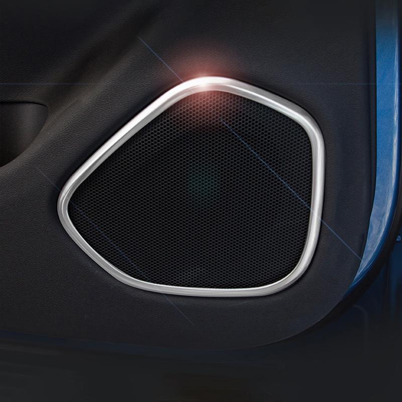 Car Door Audio Speaker Cover Loudspeaker Tweeter Frame For Volvo XC60 2018      2024 2025 Accessories