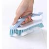 2Pcs Scrub Brush with Handle Multipurpose Nylon Bristles Scrub Brush Laundry Cleaning Brush Clothes Washing Brushes(Random Color)