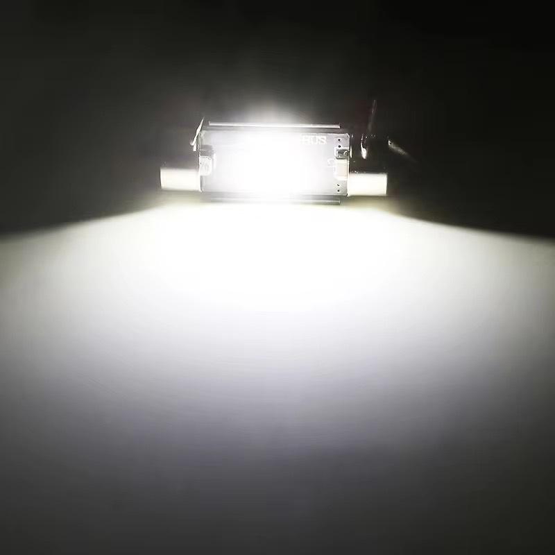 LED Car Dome & License Plate Light - Double-Ended, Wide Voltage, Blue Illumination