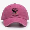 1pc Printing Baseball Cap for Women US 250th Anniversary Cap Adjustable Retro Washed Patriotic Cap 250th Anniversary Trucker Hat