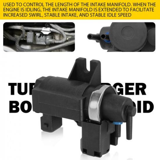 Turbocharger Boost Valve Solenoid for BMW 320i 328i 335i 428i X5 11747626351