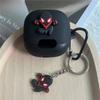 New For Anker Soundcore Liberty 4 NC Headphone Case Cartoon Silicone Blutooth Earbuds Charging Box Protective Shell With Keyring
