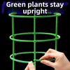 10Layers Plant Support Pile Stackable Flower Ring Support Rack  Indoor Flower Plants