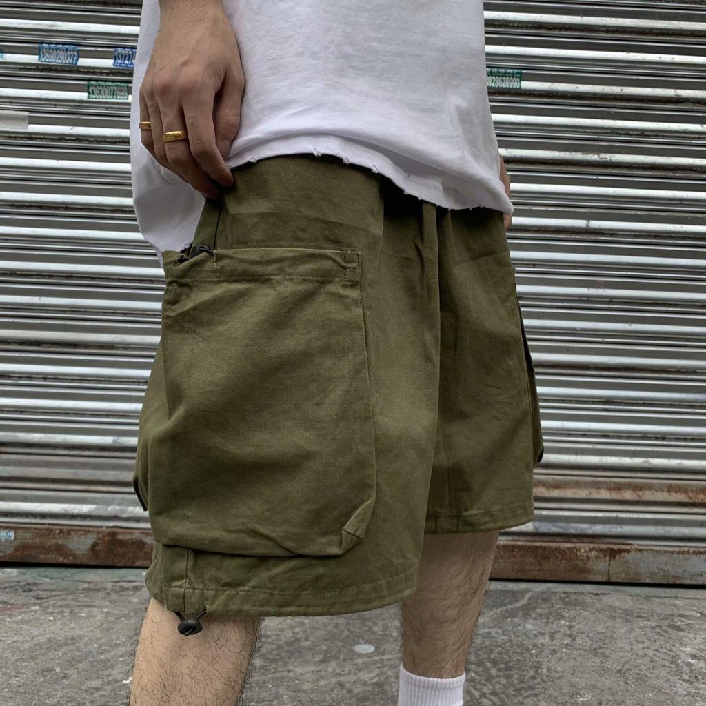 2023 Sommer Unisex Koreanischer Stil Locker Sitzende Arbeitskleidung Shorts - Lässige Trendige Sportbekleidung