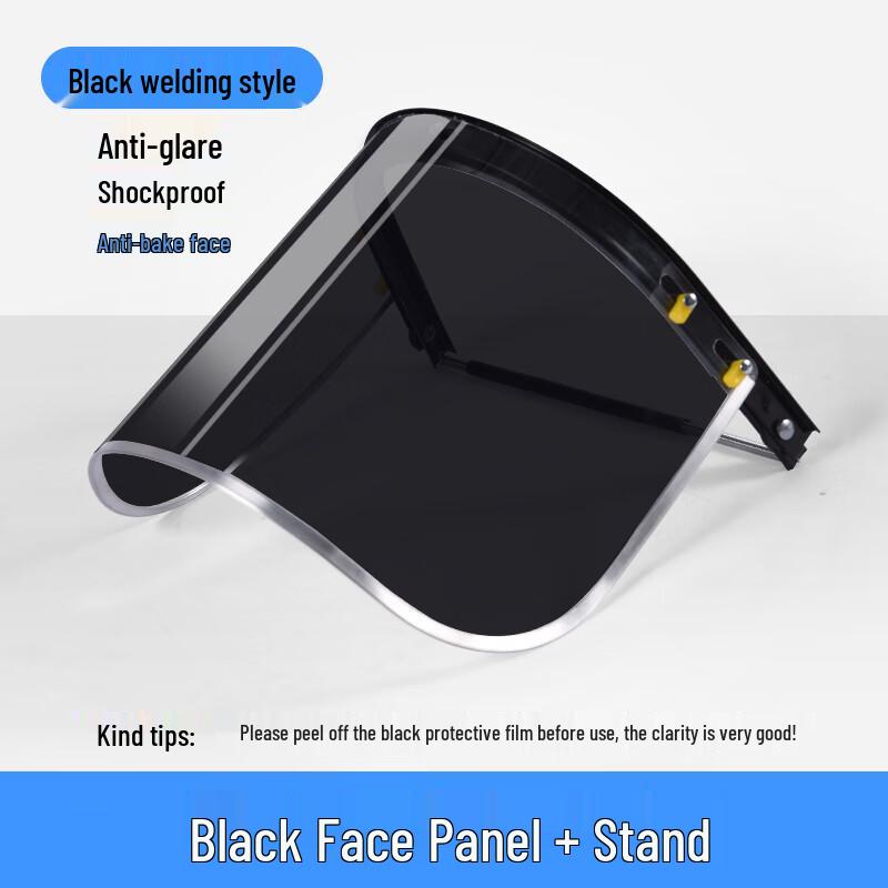 Safety Helmet Face Shield for Welding & Impact Protection