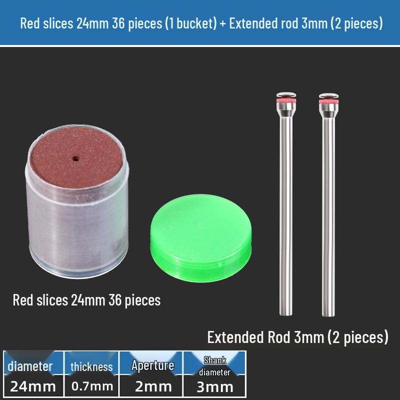 Small Resin Cutting Disc for Metal - Double Mesh Saw Blade & Mini Grinding Wheel