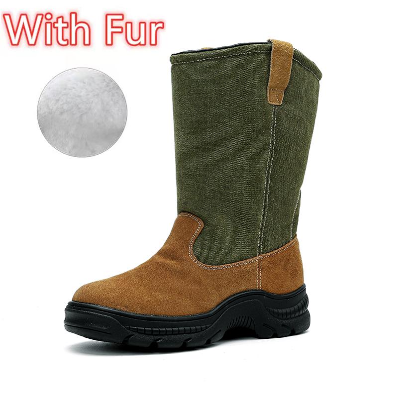 

Удобные нескользящие мужские уличные ботинки из натуральной кожи с высоким верхом на платформе мужские зимние ботинки плюшевые теплые зимние ботинки класса люкс 46