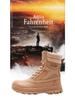 Men's Plus Size High-Top Tactical Military Workwear Hiking Boots